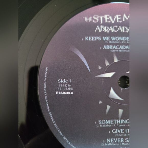Steve Miller Band - Abracadabra Capitol Records - R134630 Vinyl - Picture 5 of 5